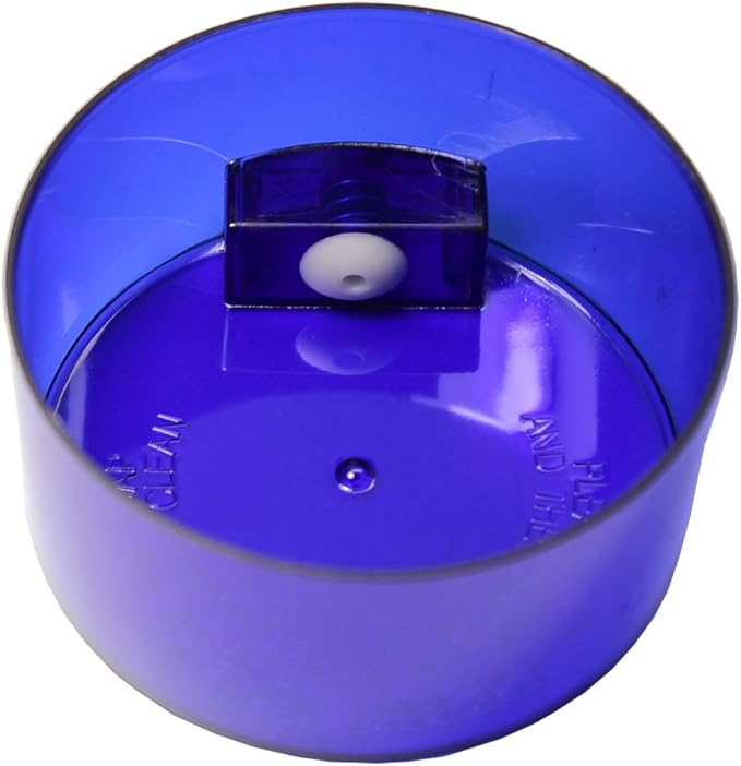 Tightvac 1 oz to 6 ounce - Patented Airtight Container | Multi-use Vacuum Container Works as Smell Proof Containers for Herbs and Dry Goods. Blue Tint